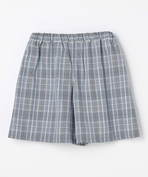 パンツ 「150-160cm」グレンチェック キュロット キッズ 子供服 女の子