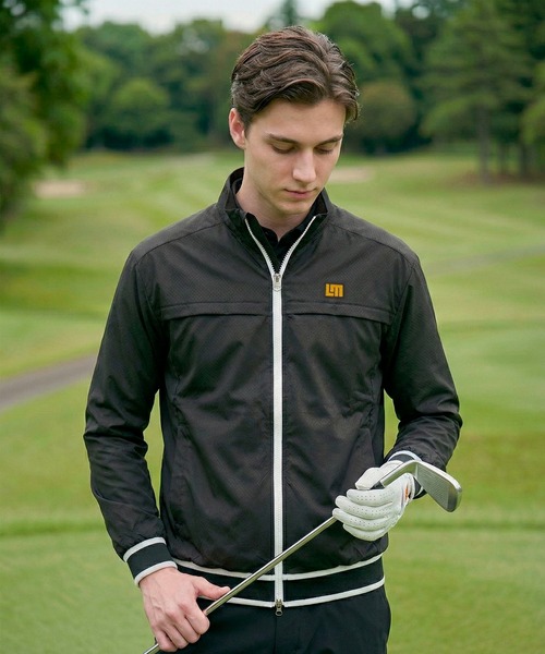 ブルゾン アウター LOUDMOUTH ラウドマウス ゴルフウェア ワンポイント