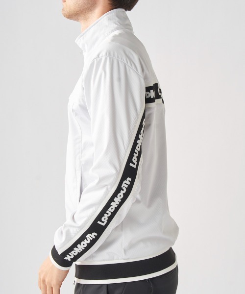 ブルゾン アウター LOUDMOUTH ラウドマウス ゴルフウェア ワンポイント