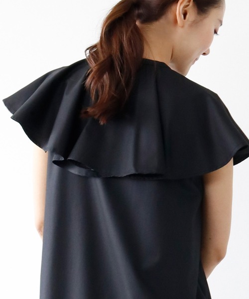 ELFRANK ノースリーブワンピース FREE ブラック レディース : ZOZOTOWN