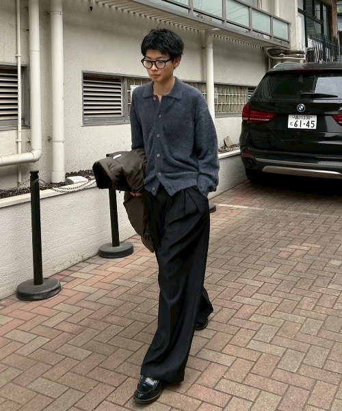 Chikashitsu+（チカシツプラス） カーディガン メンズ レディース