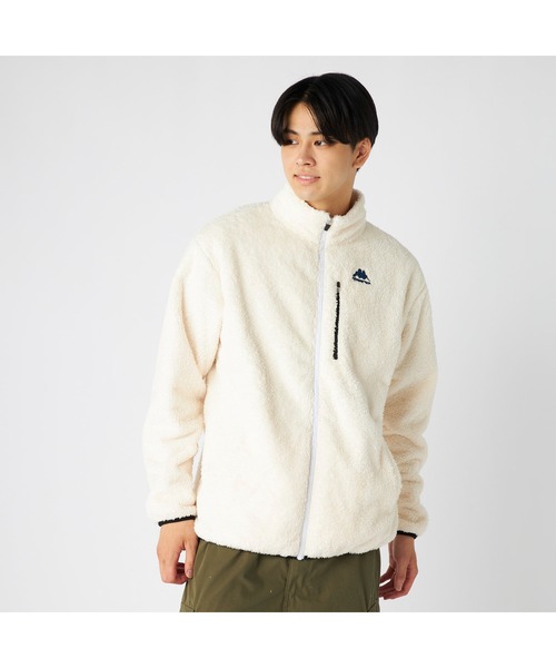 Kappa（カッパ） ジャージ 軽量 防風 胸元ファスナーポケット付き