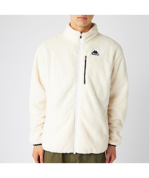 Kappa（カッパ） ジャージ 軽量 防風 胸元ファスナーポケット付き