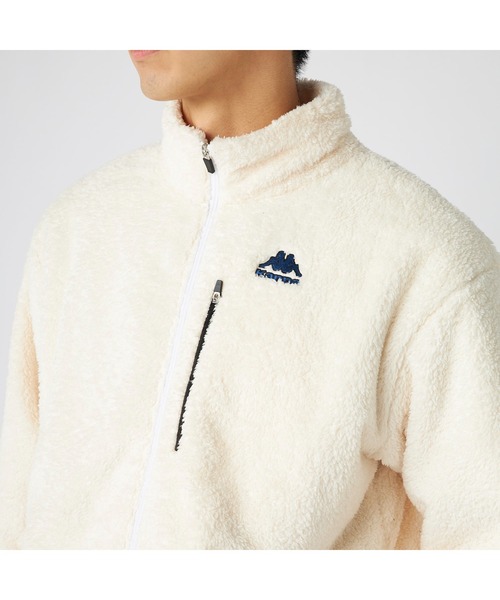 Kappa - KAPPA ITALIA 防風トラックジャケット／WHITE／Mサイズ Kappa（カッパ） ジャージ 軽量 防風 胸元ファスナーポケット付き