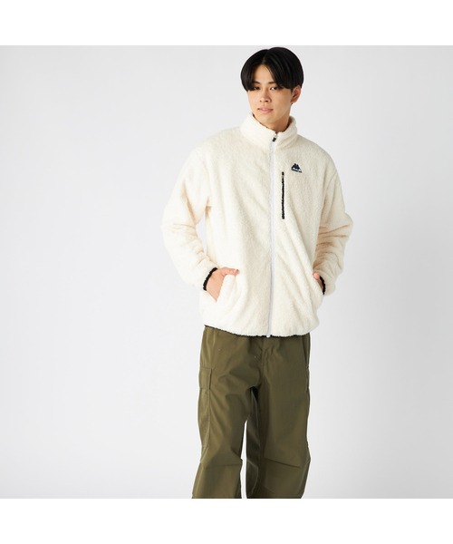 Kappa（カッパ） ジャージ 軽量 防風 胸元ファスナーポケット付き