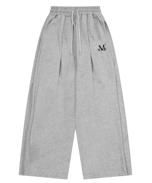MUCENT（ムセント） ワイドパンツ スウェットパンツ ジャージ A'GEM/9