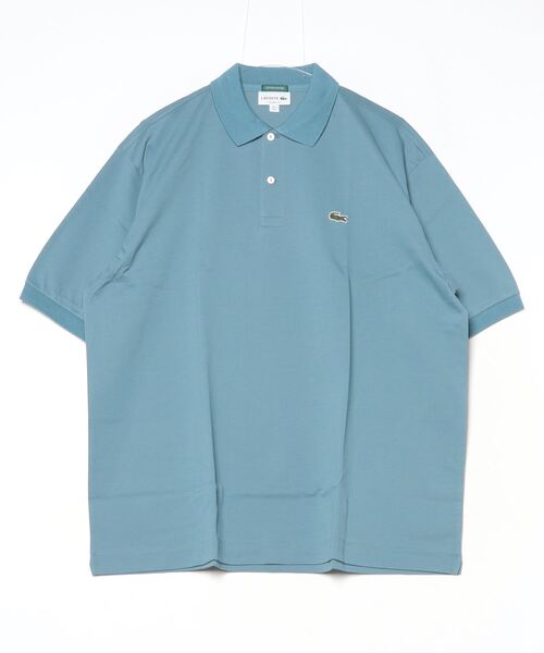 「LACOSTE」 半袖ポロシャツ 1 ライトブルー メンズ