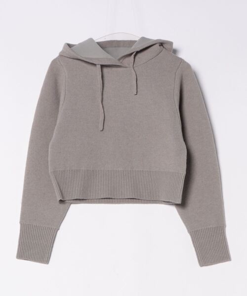 「A part by」 長袖ニット FREE ライトグレー レディース_画像2