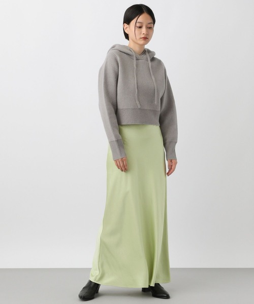 「A part by」 長袖ニット FREE ライトグレー レディース_画像6