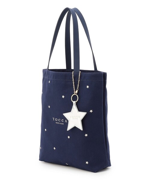 TOCCA（トッカ） トートバッグ LUCKY TWINKLE CANVASTOTE キャンバス