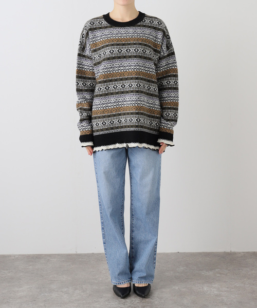 SLOBE IENA（スローブイエナ） ニット セーター フェアアイルプル