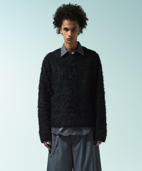 Camphor wood セーター ニット MOHAIR TOUCH SUPER SHAGGY PULLOVER
