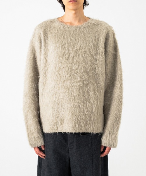 Camphor wood セーター ニット MOHAIR TOUCH SUPER SHAGGY PULLOVER