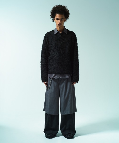 Camphor wood セーター ニット MOHAIR TOUCH SUPER SHAGGY PULLOVER