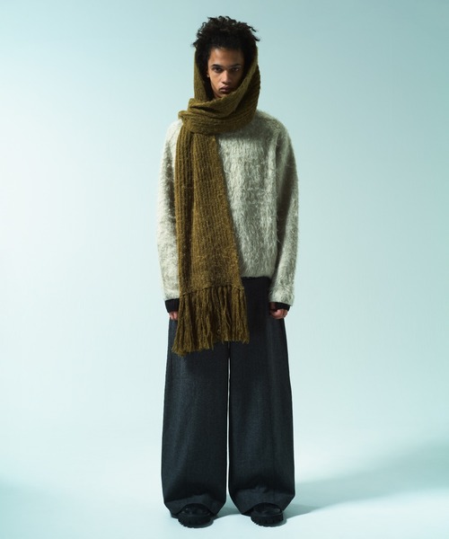 Camphor wood セーター ニット MOHAIR TOUCH SUPER SHAGGY PULLOVER