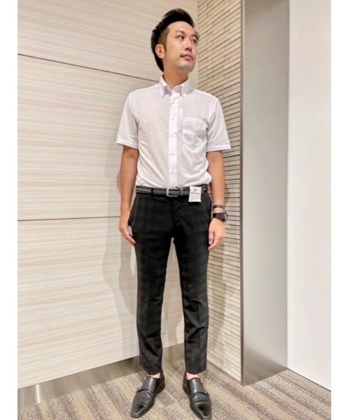 「Perfect Suit FActory」 長袖シャツ LL グレー メンズ_画像6