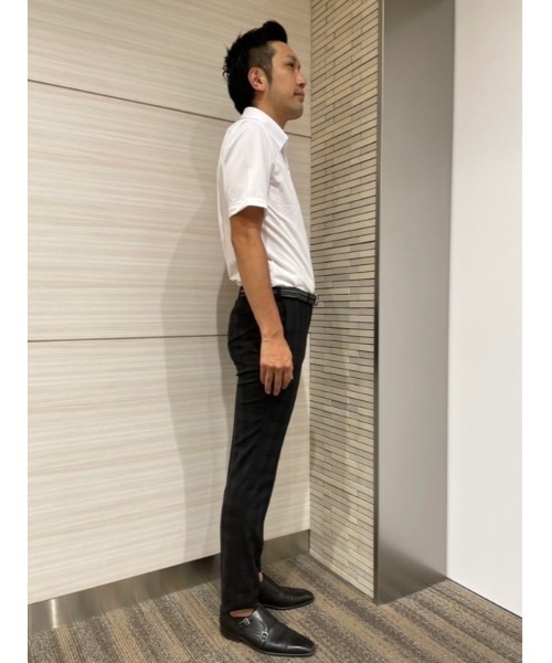 「Perfect Suit FActory」 長袖シャツ LL グレー メンズ_画像7