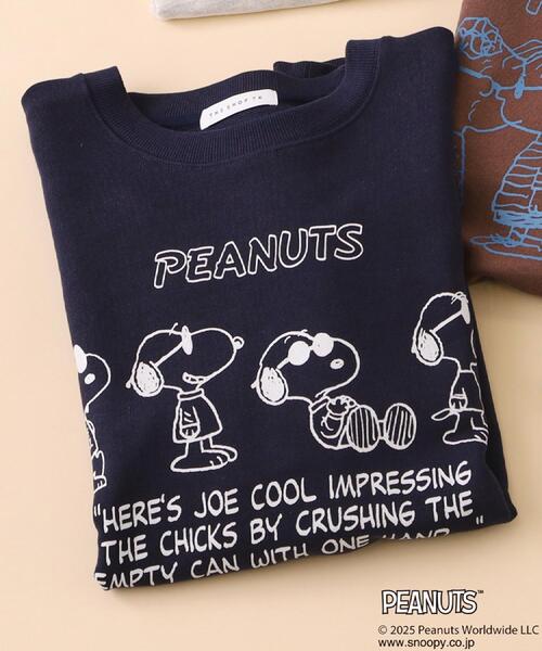こう　ウエアハウス　スヌーピー プリント スウェット MEDIUM THE SHOP TK トレーナー スウェット PEANUTS／ピーナッツ スヌーピー