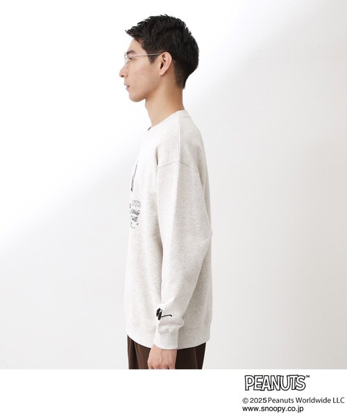 こう　ウエアハウス　スヌーピー プリント スウェット MEDIUM THE SHOP TK トレーナー スウェット PEANUTS／ピーナッツ スヌーピー