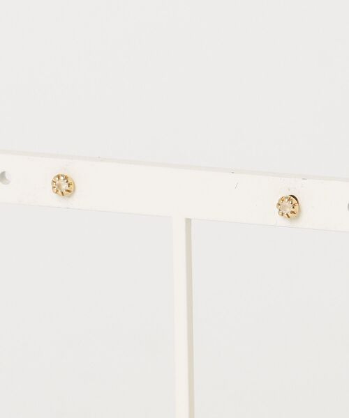 ete（エテ） ピアス（両耳用） FREE ゴールド レディース : ZOZOTOWN