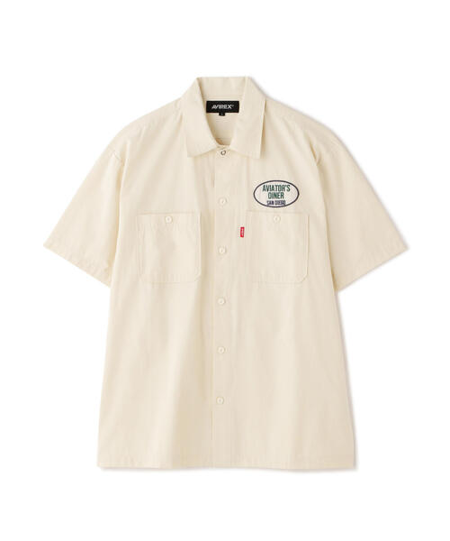 「AVIREX」 半袖シャツ 2XL ブルー メンズ_画像9