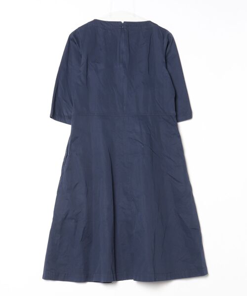 「GRANDMA MAMA DAUGHTER」 7分袖ワンピース 0 ブルー レディース_画像2