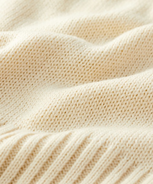 「U.S. POLO ASSN.」 長袖ニット MEDIUM アイボリー レディース_画像2