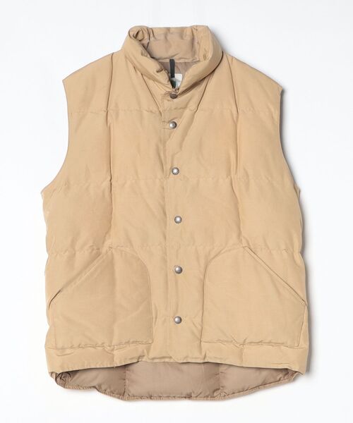 SIERRA DESIGNS（シエラデザインズ） ダウンベスト L ベージュ メンズ