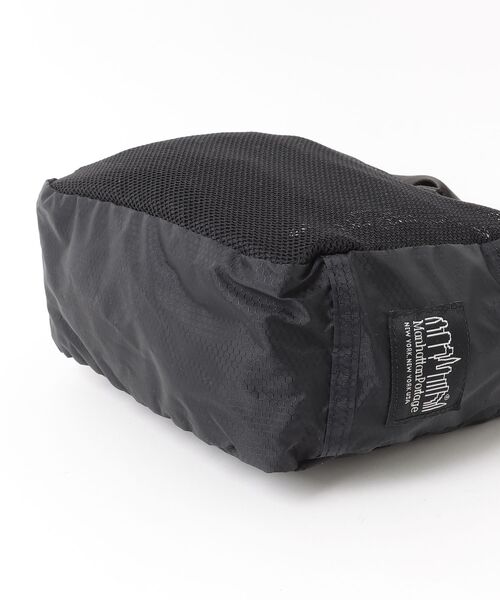 「Manhattan Portage BLACK LABEL」 ハンドバッグ X-SMALL ブラック メンズ_画像3