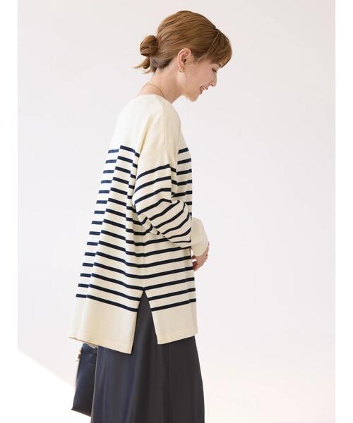 「AMERICAN HOLIC」 長袖チュニック L ブラック レディース_画像5
