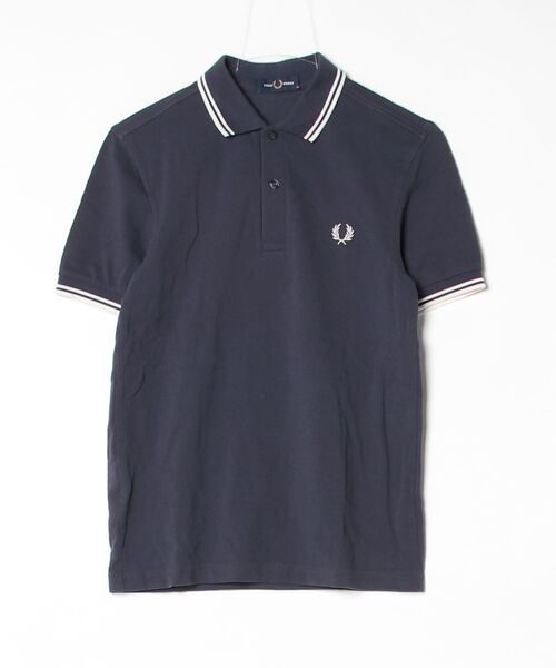 FREDPERRY ポロシャツ xs ネイビー FRED PERRY（フレッドペリー） 半袖ポロシャツ X-SMALL ネイビー