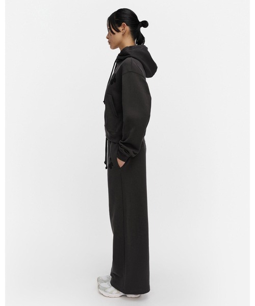  marimekko コラボ ジャージパンツ S ブラック marimekko（マリメッコ） ワイドパンツ スウェットパンツ ジャージ