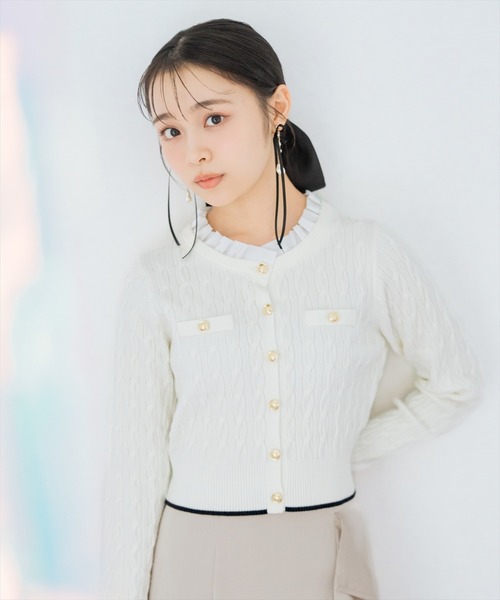 ウィルセレクション 大人気ニット WILLSELECTION（ウィルセレクション） ニット セーター フリル