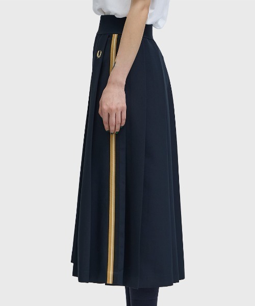 FRED PERRY（フレッドペリー） スカート Tape Detail Pleated Midi