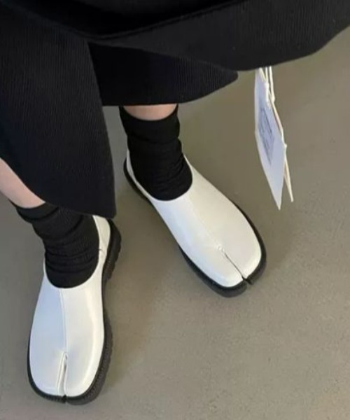「AMELY」 フラットパンプス 37 シルバー レディース_画像2