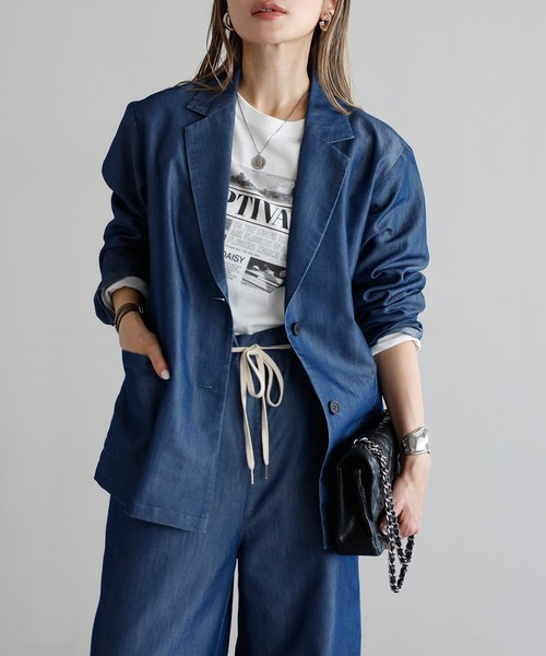 Hello,Bonjour! Gジャン　ジャケット Bonjour Sagan（ボンジュールサガン） ジャケット テーラード
