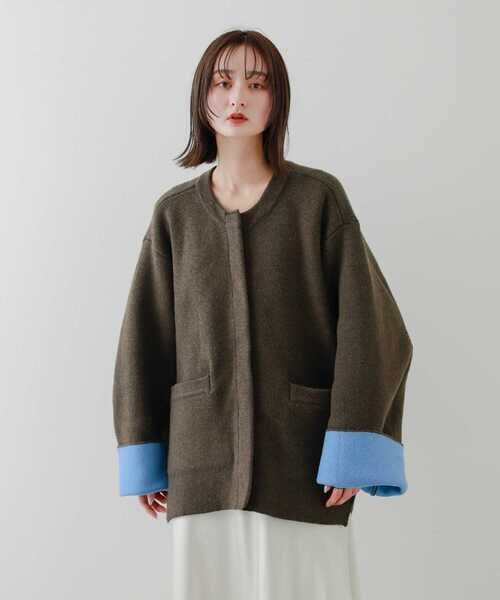 「SENSE OF PLACE by URBAN RESEARCH」 ニットカーディガン ONE ホワイト レディース_画像6