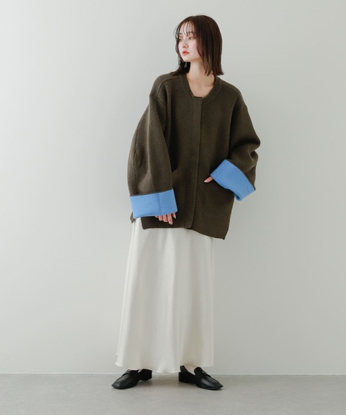「SENSE OF PLACE by URBAN RESEARCH」 ニットカーディガン ONE ホワイト レディース_画像9
