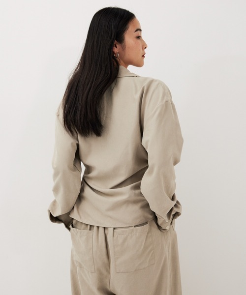 HANNE ブラウス シャツ カシュクールシャツ レディース : ZOZOTOWN 