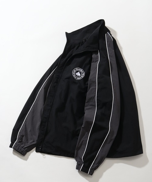 「THRASHER」 ナイロンブルゾン L ライトグレー メンズの画像