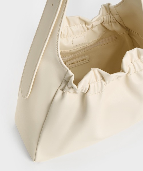 「CHARLES \u0026 KEITH」 ショルダーバッグ M スミクロ レディースの画像