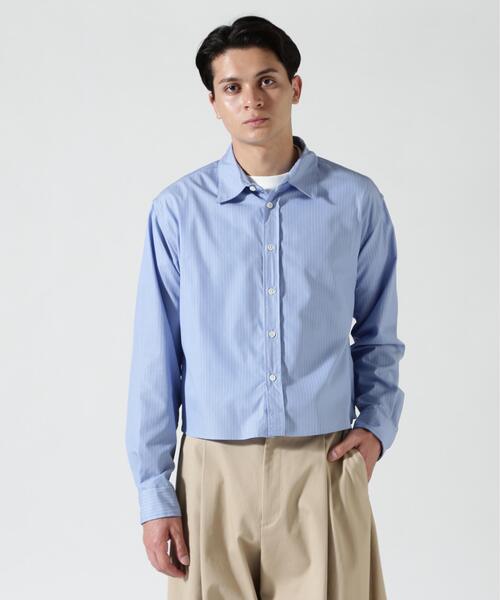 Toironier（トワロニエ） シャツ Toironier/トワロニエ/STRIPE SHORT