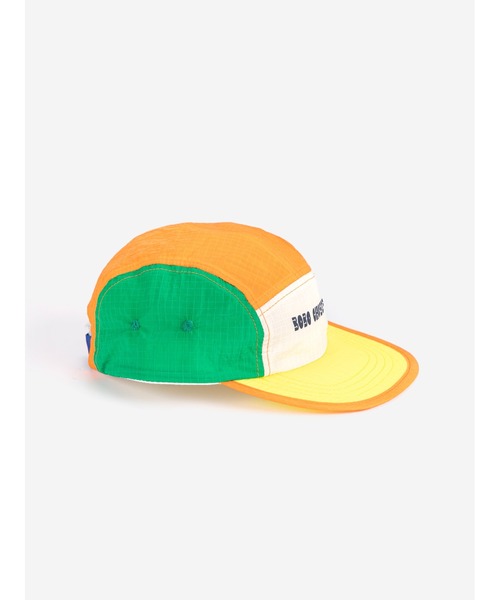 キャップ 帽子 Bobo Choses color block technic cap キッズ 子供 男の子 女の子の画像