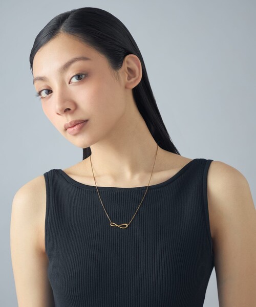ネックレス 「ステートメント」 ネックレス インフィニティ レディースの画像