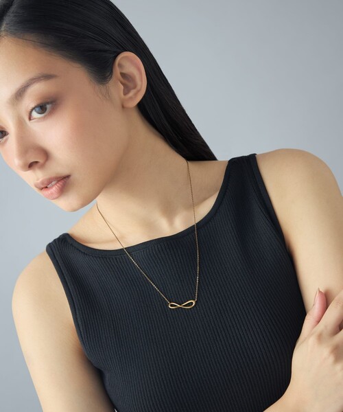 ネックレス 「ステートメント」 ネックレス インフィニティ レディースの画像