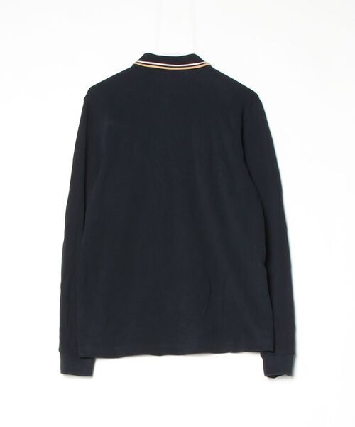 FRED PERRY（フレッドペリー） 長袖ポロシャツ M ネイビー レディース