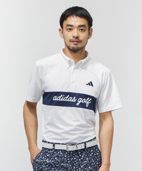 adidas（アディダス） ポロシャツ カラーブロックSSシャツ メンズ