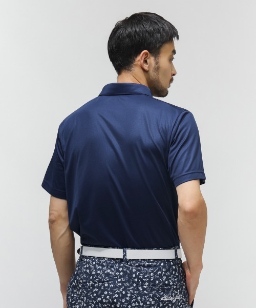 おまけ　単品1000円 adidas ダークブルー ポロシャツ S adidas（アディダス） ポロシャツ カラーブロックSSシャツ メンズ