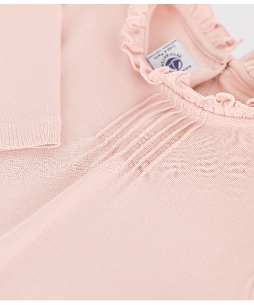 「PETIT BATEAU」 「KIDS」長袖カットソー - ピンク キッズ_画像3