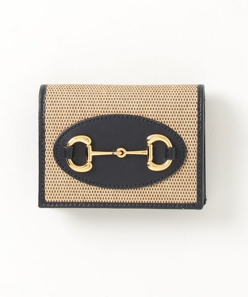 グッチ　GUCCI　折り財布　ホースビット　ベージュ GUCCI（グッチ） ホースビット 財布 - ベージュ レディース : ZOZOTOWN